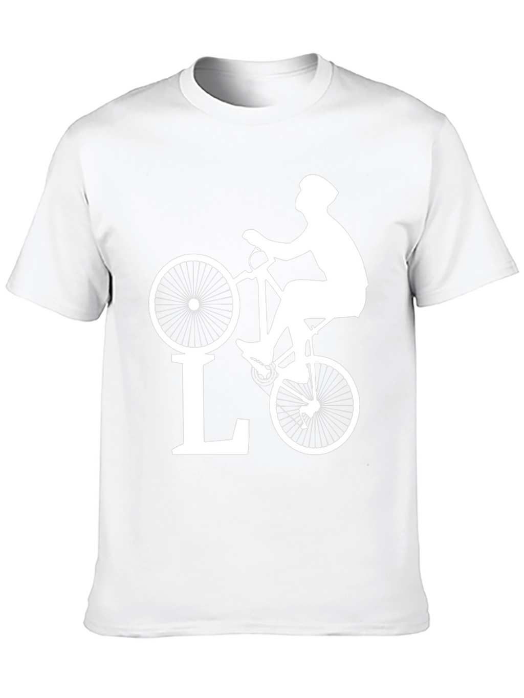 Cycling Love T-Shirt - Black Bike Design