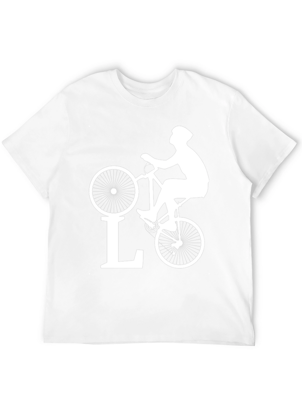 Cycling Love T-Shirt - Black Bike Design