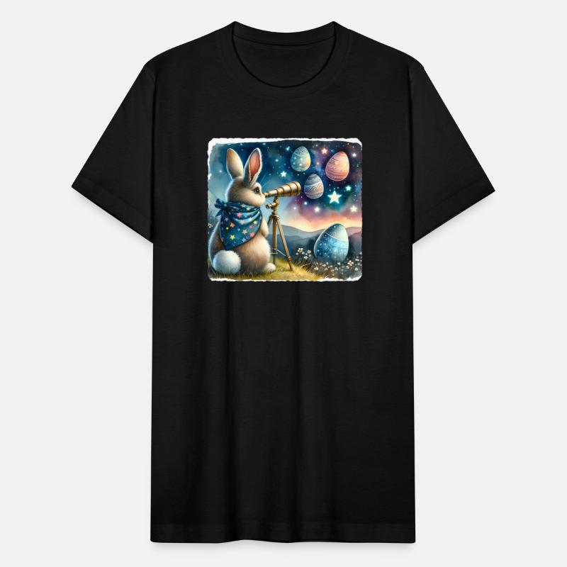 Rabbit Gazing Stars Festive Premium