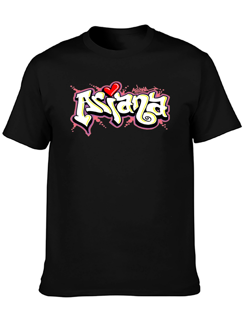 Ariana Graffiti Style Graphic T-Shirt