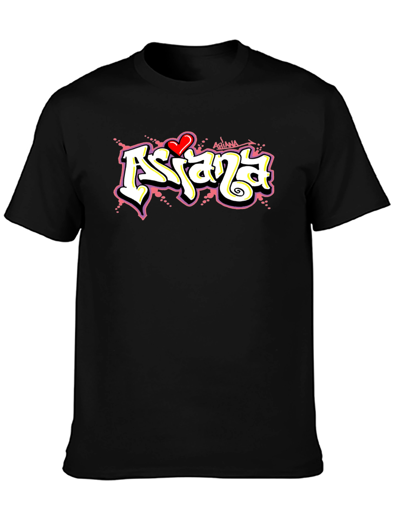 Ariana Graffiti Style Graphic T-Shirt