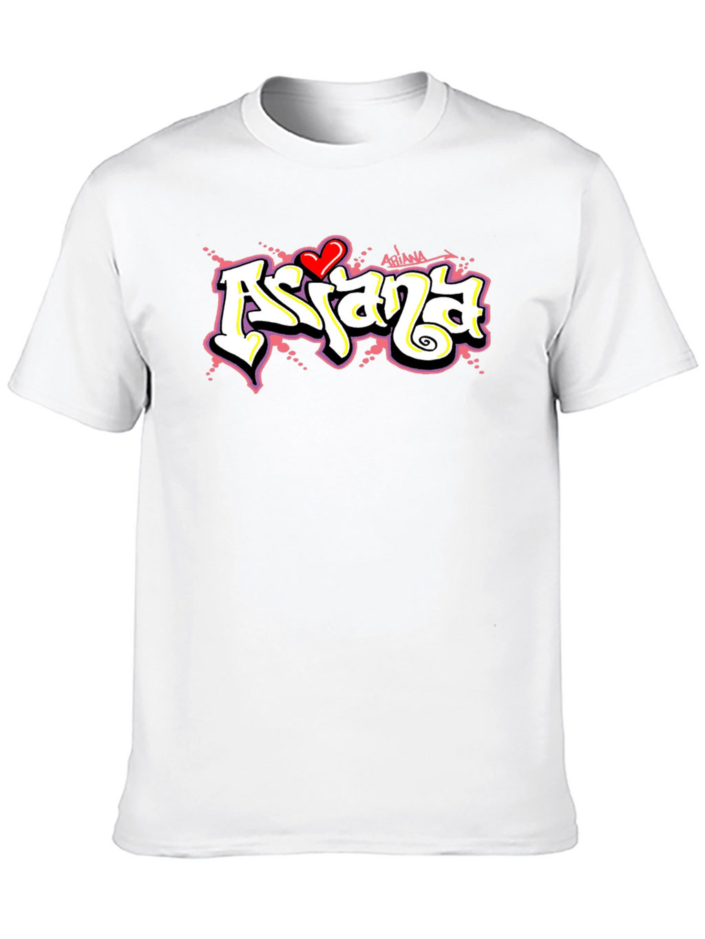 Ariana Graffiti Style Graphic T-Shirt