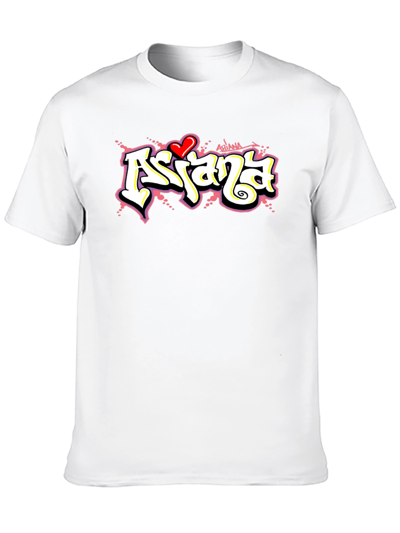 Ariana Graffiti Style Graphic T-Shirt