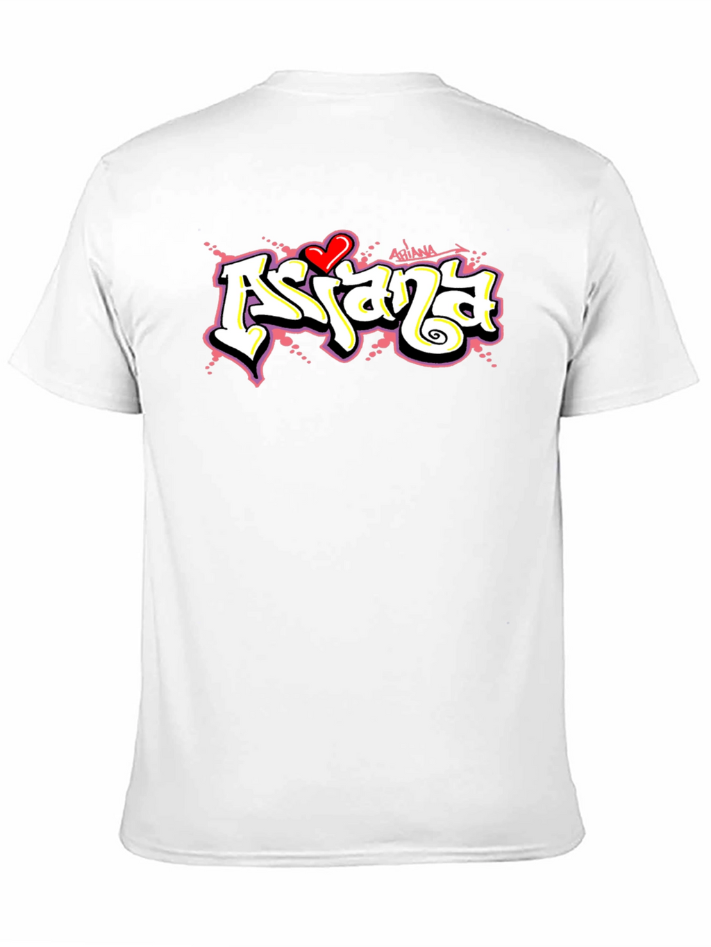 Ariana Graffiti Style Graphic T-Shirt