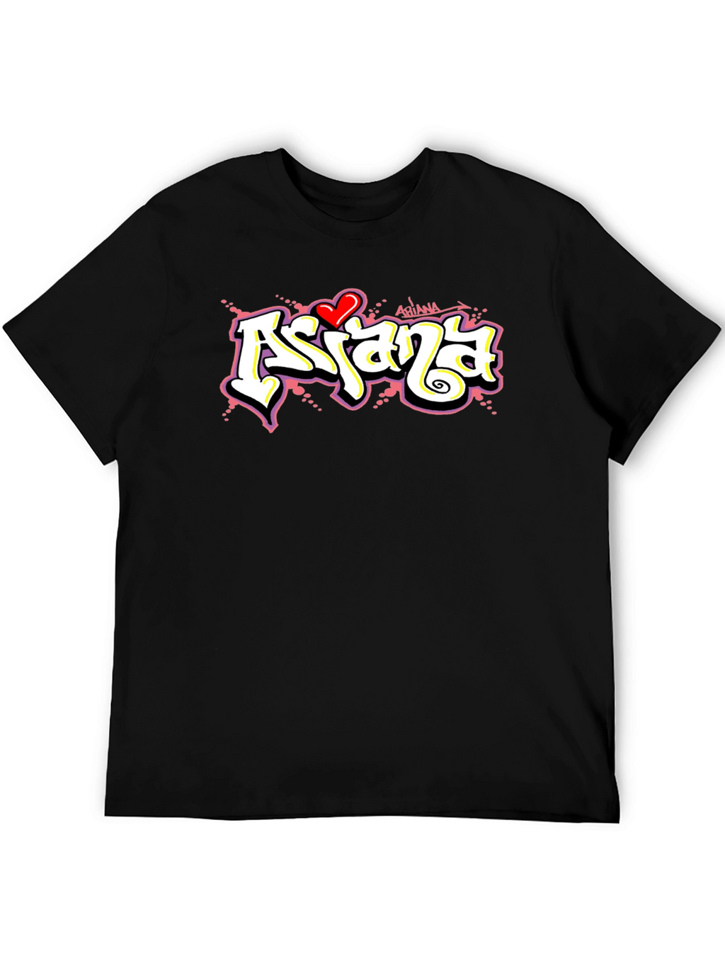 Ariana Graffiti Style Graphic T-Shirt