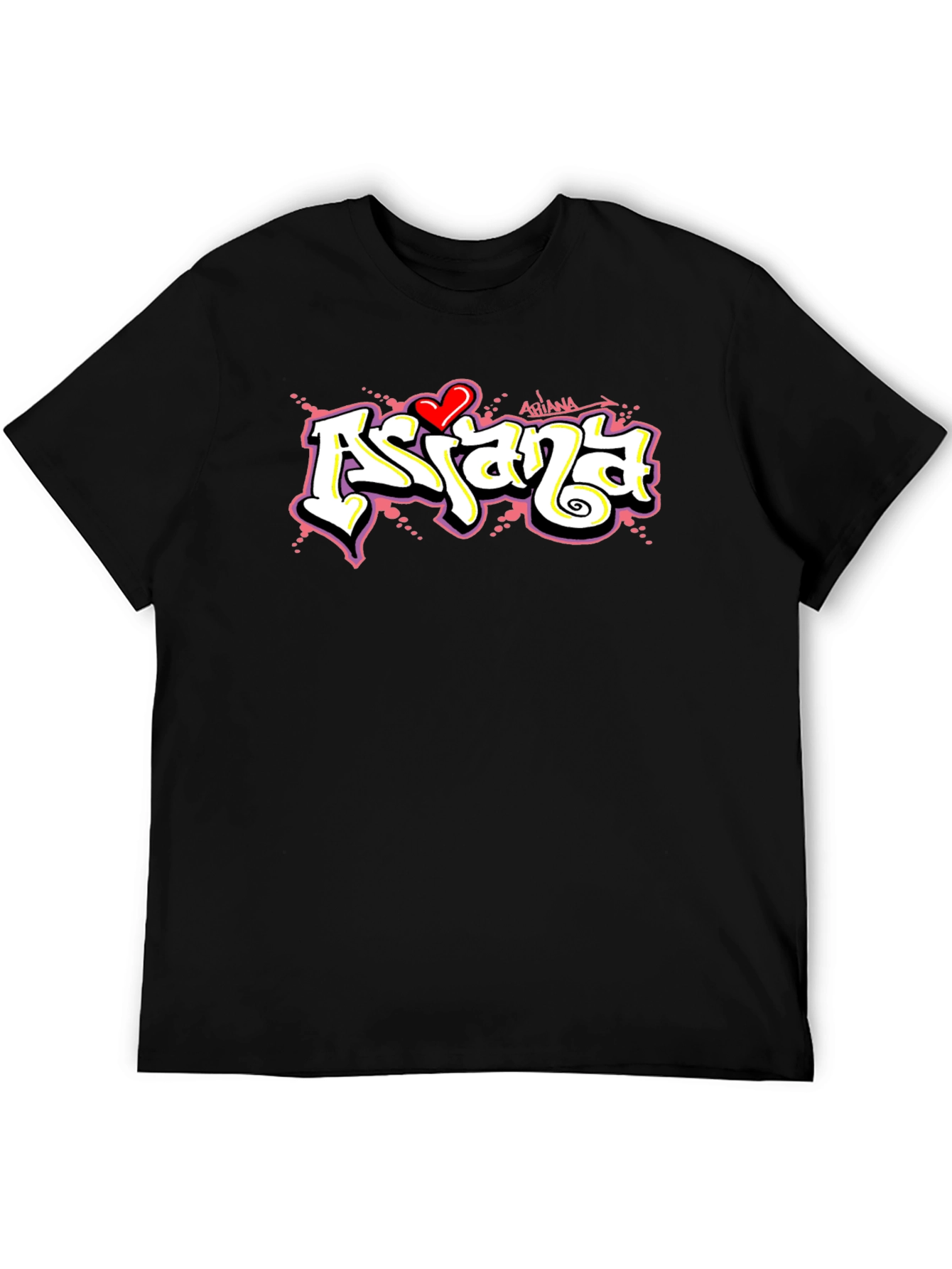 Ariana Graffiti Style Graphic T-Shirt
