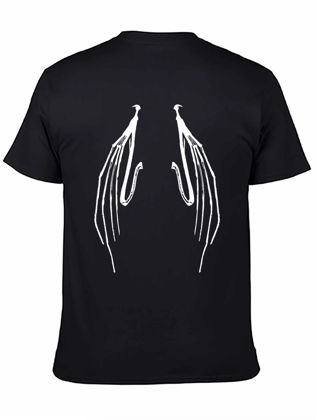 Dragon Wing Graphic Tee - Black
