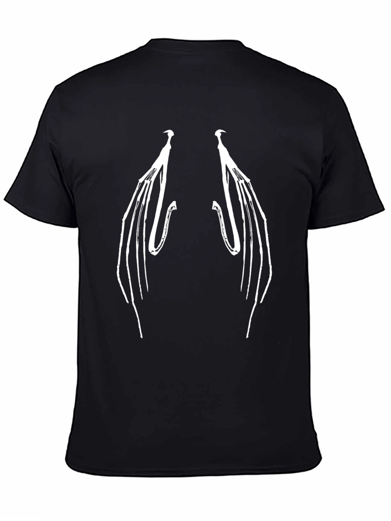 Dragon Wing Graphic Tee - Black