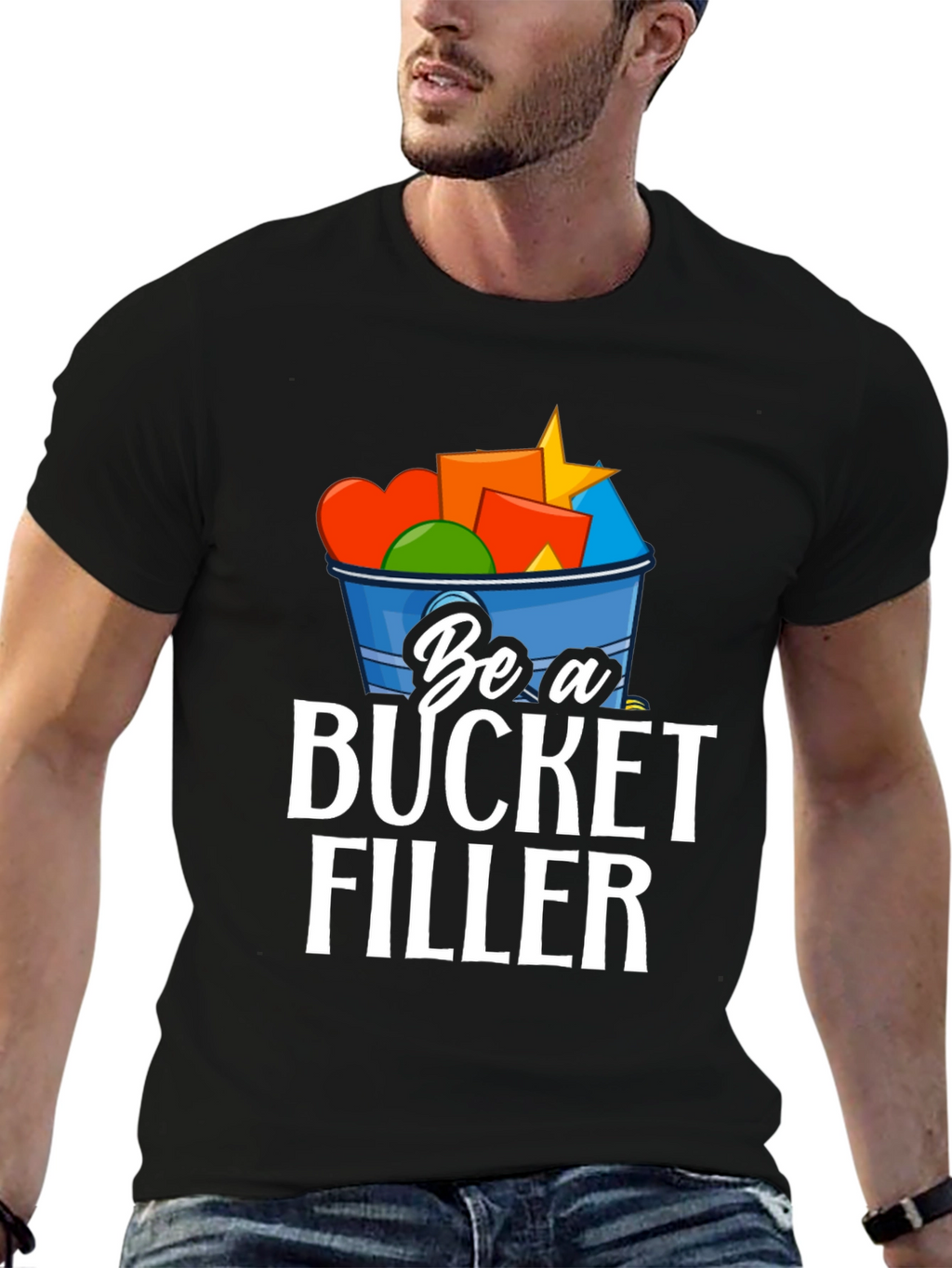 Be a Bucket Filler Graphic Tee - Positive Message