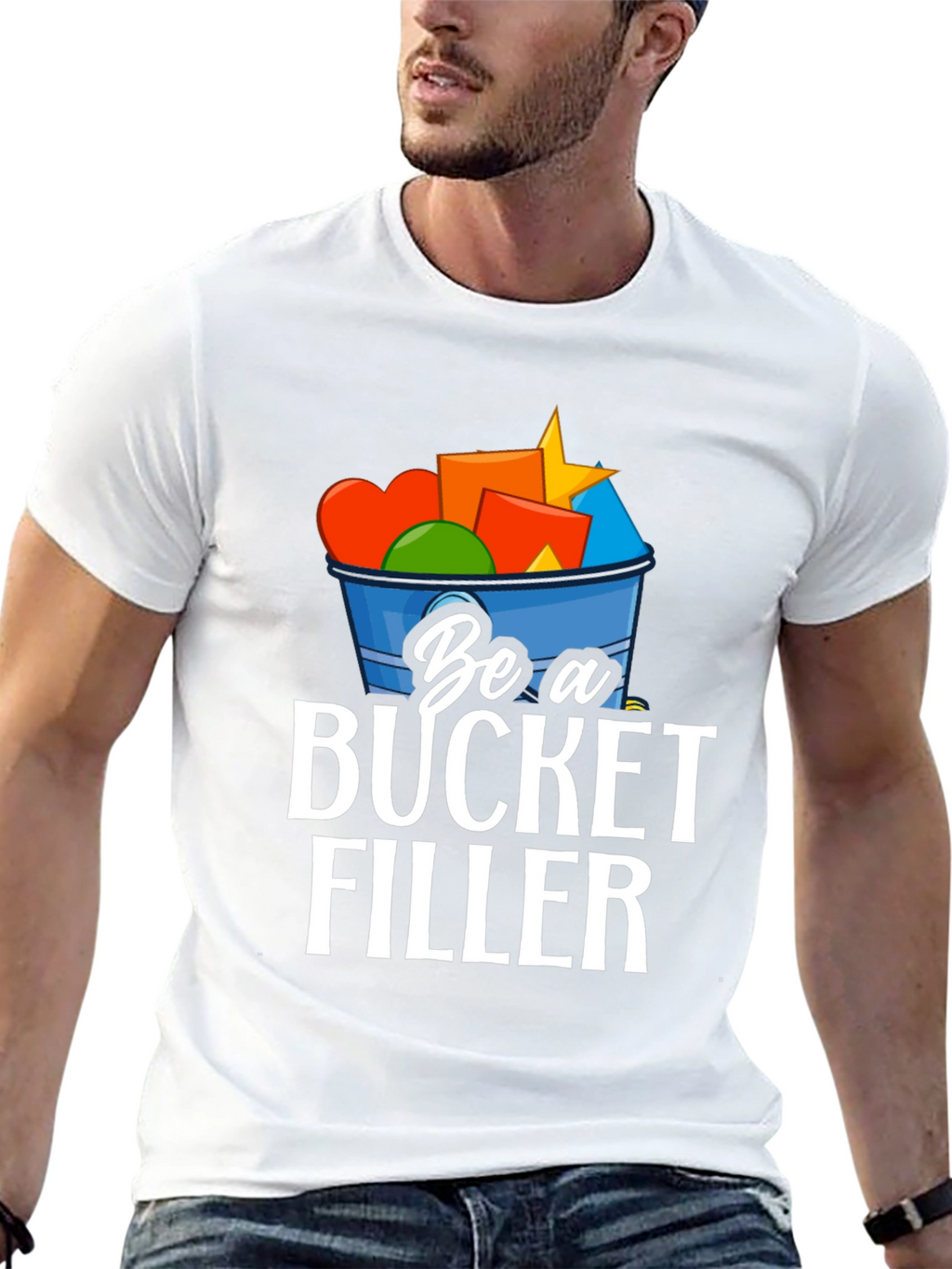 Be a Bucket Filler Graphic Tee - Positive Message