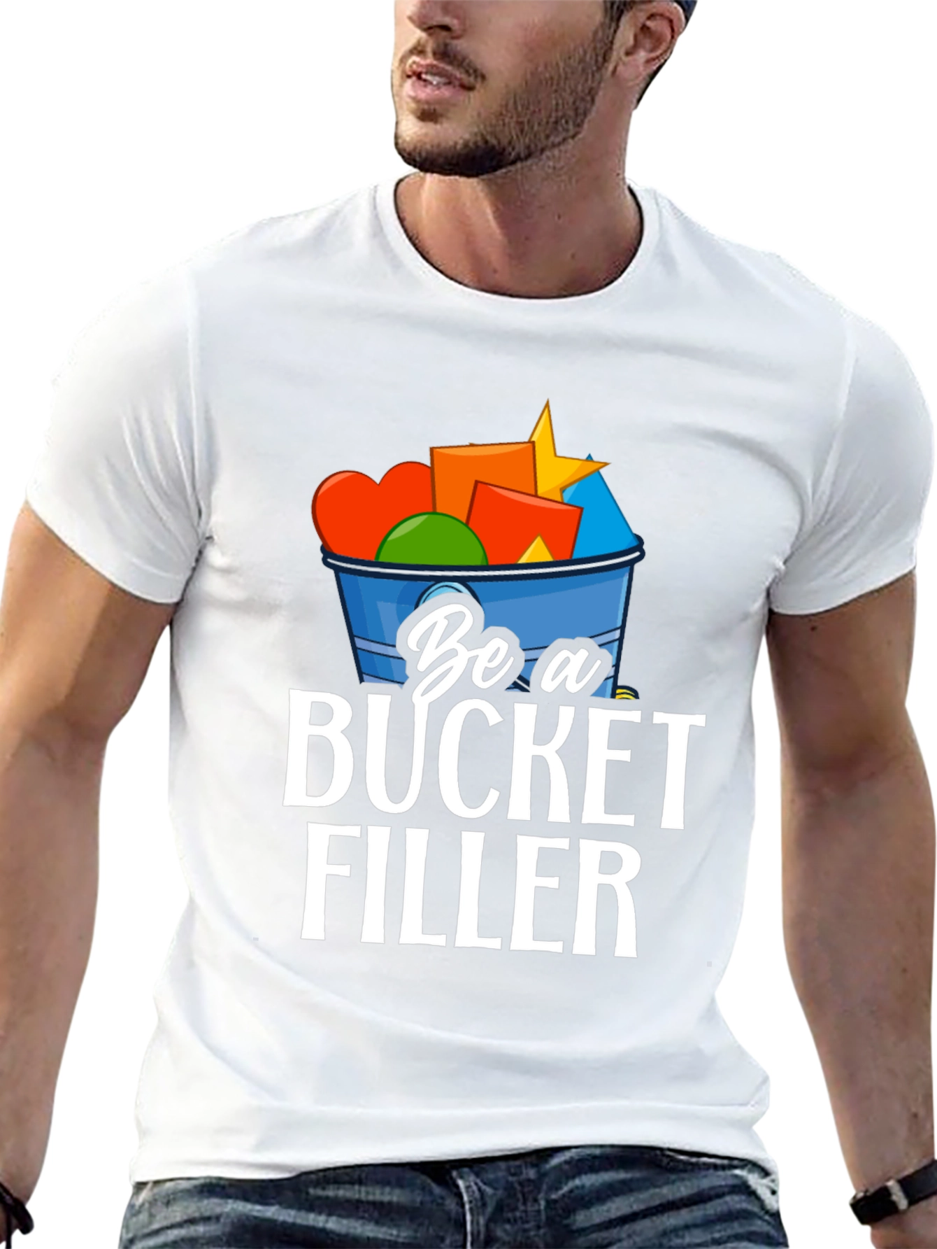 Be a Bucket Filler Graphic Tee - Positive Message