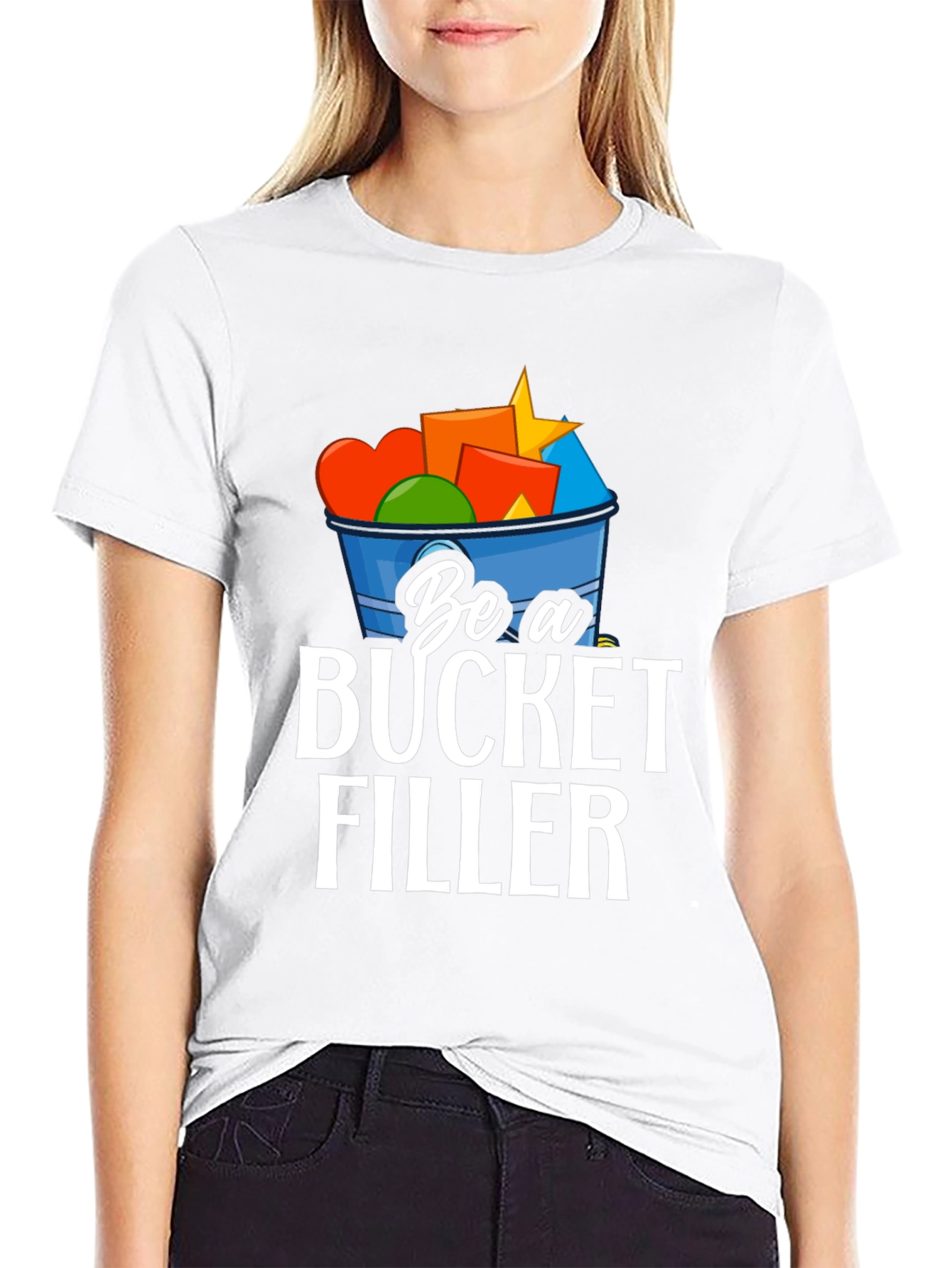 Be a Bucket Filler Graphic Tee - Positive Message
