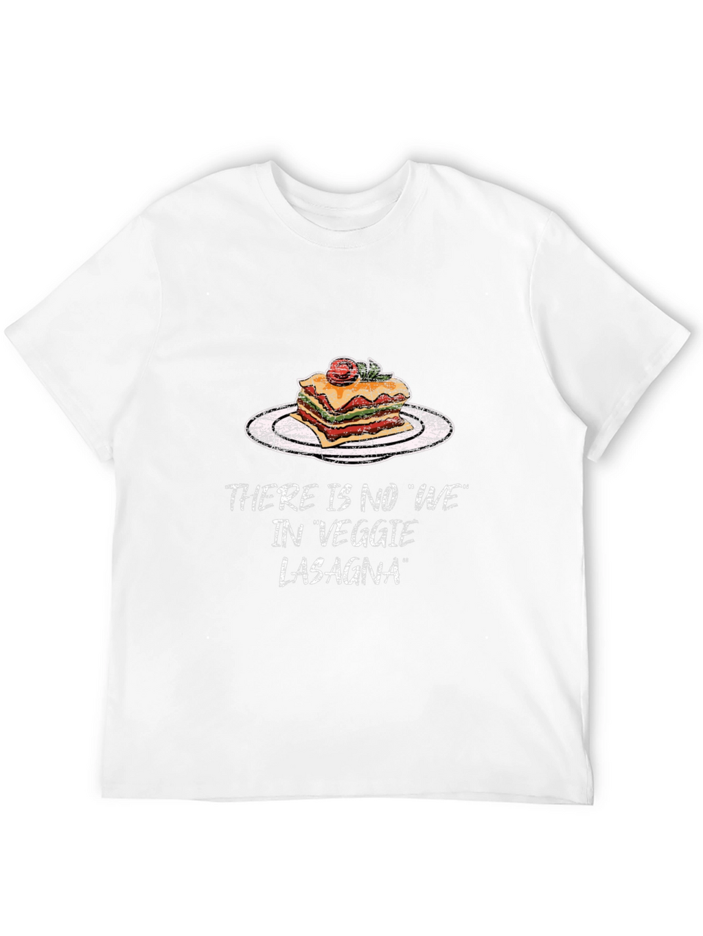 Veggie Lasagna Funny T-Shirt - Foodie Humor