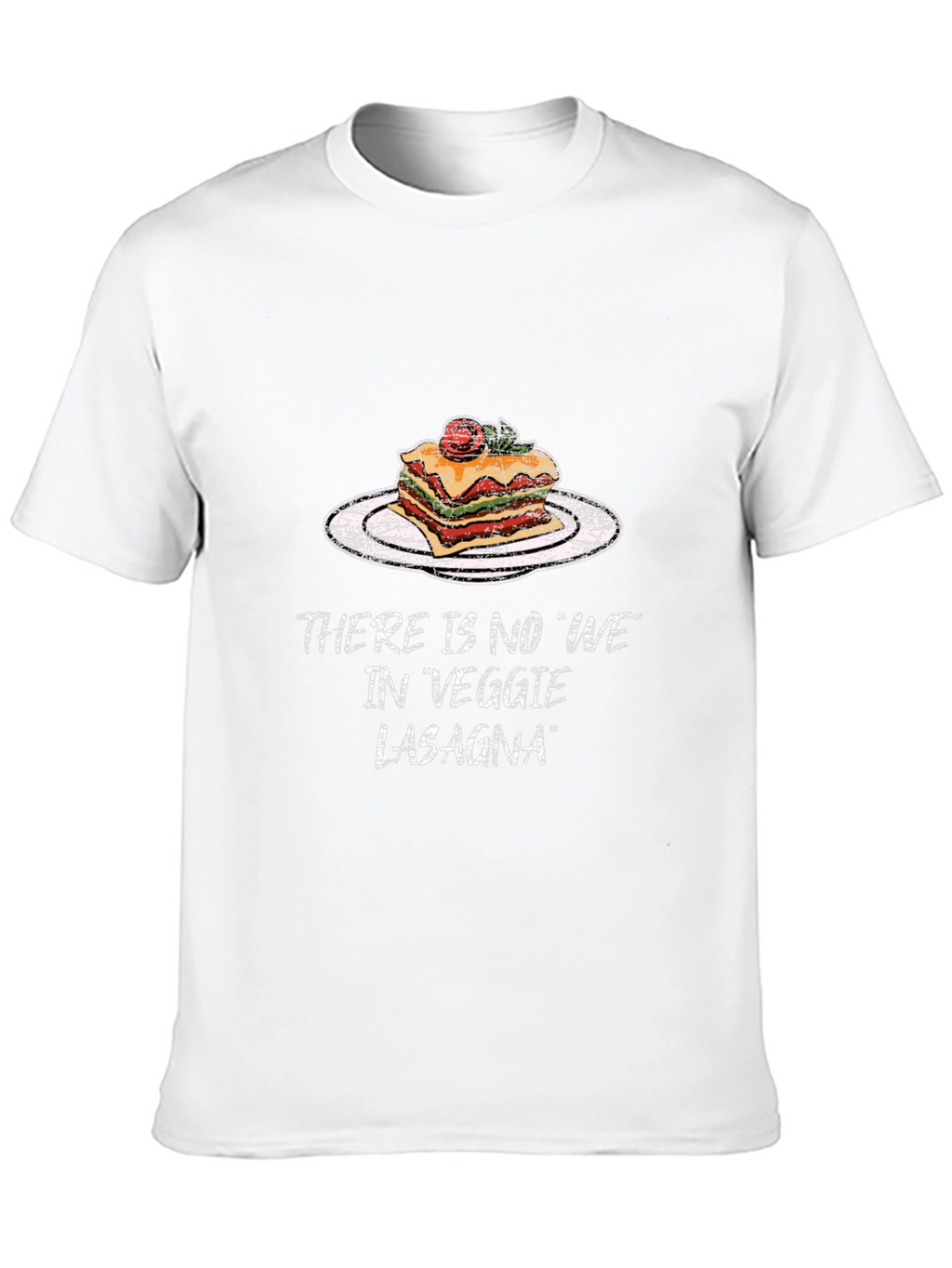 Veggie Lasagna Funny T-Shirt - Foodie Humor