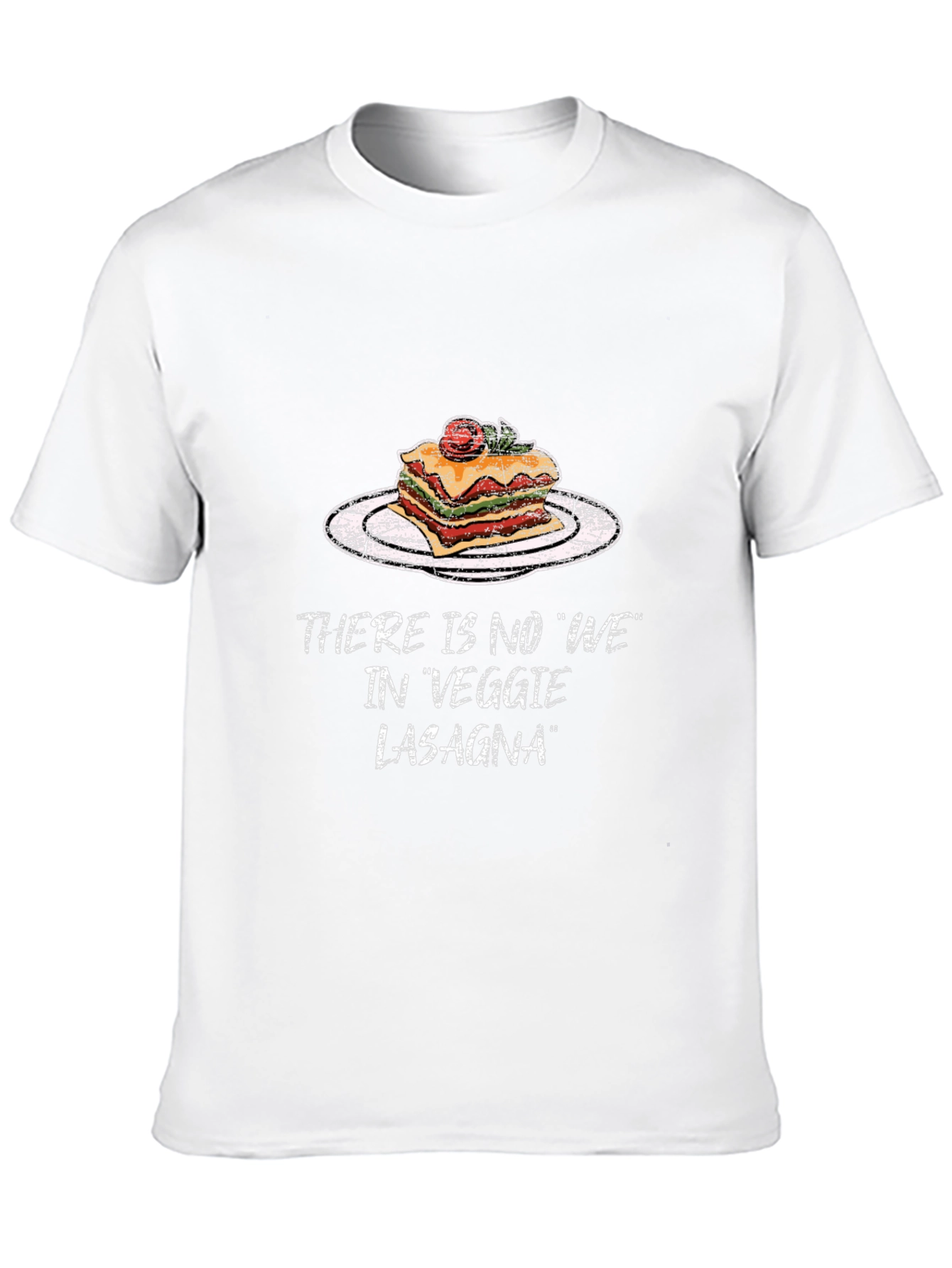 Veggie Lasagna Funny T-Shirt - Foodie Humor