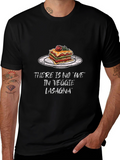 Veggie Lasagna Funny T-Shirt - Foodie Humor