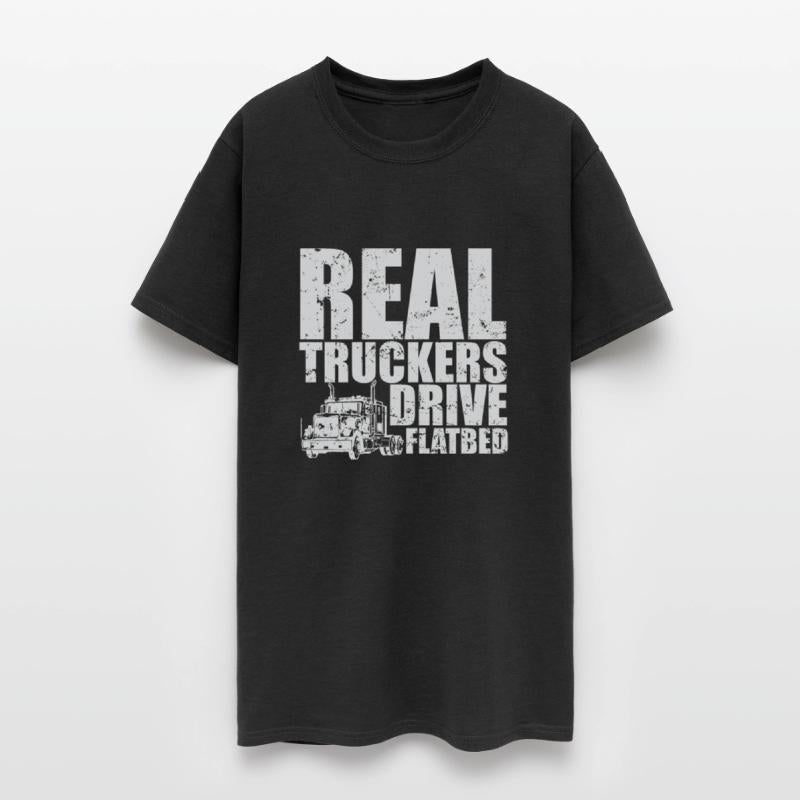 Real Truckers Drive Flatbed Profession