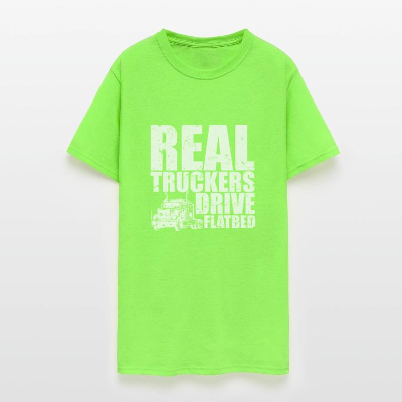 Real Truckers Drive Flatbed Profession