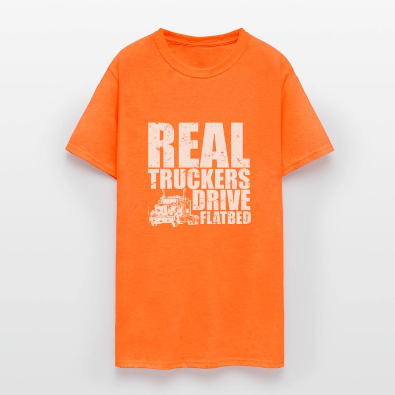 Real Truckers Drive Flatbed Profession