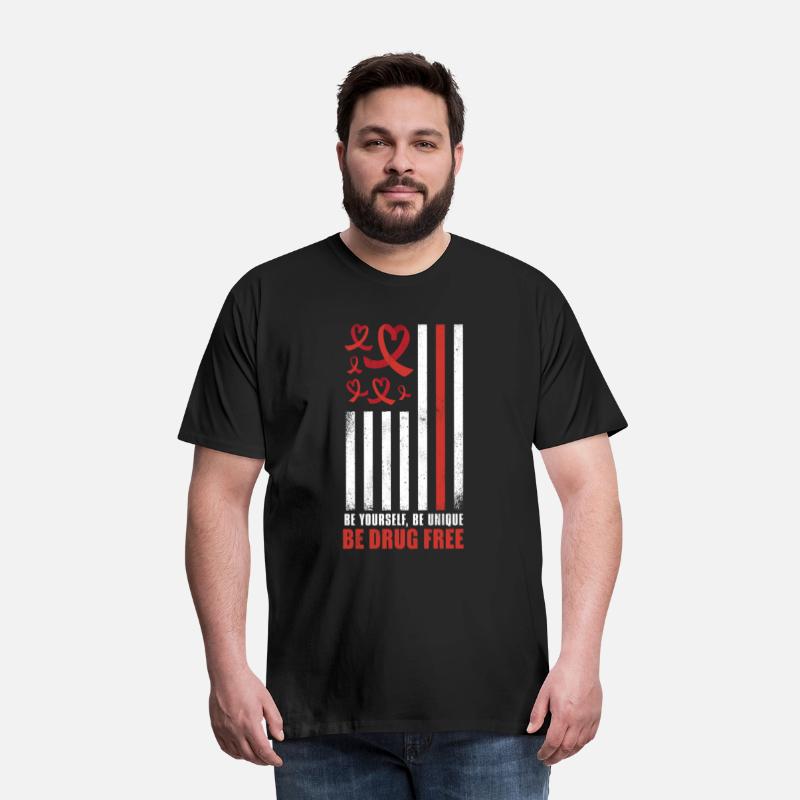 Red Flag Ribbon Heart Week In October Unique Red