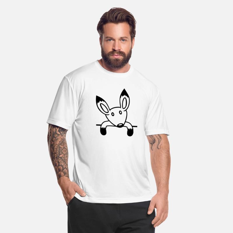 Red Fox Behind Fence Wall Looks Cute Curious Cool