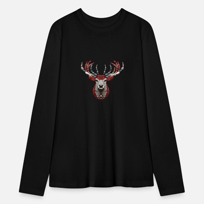 Regal Pebble Art Stag Portrait