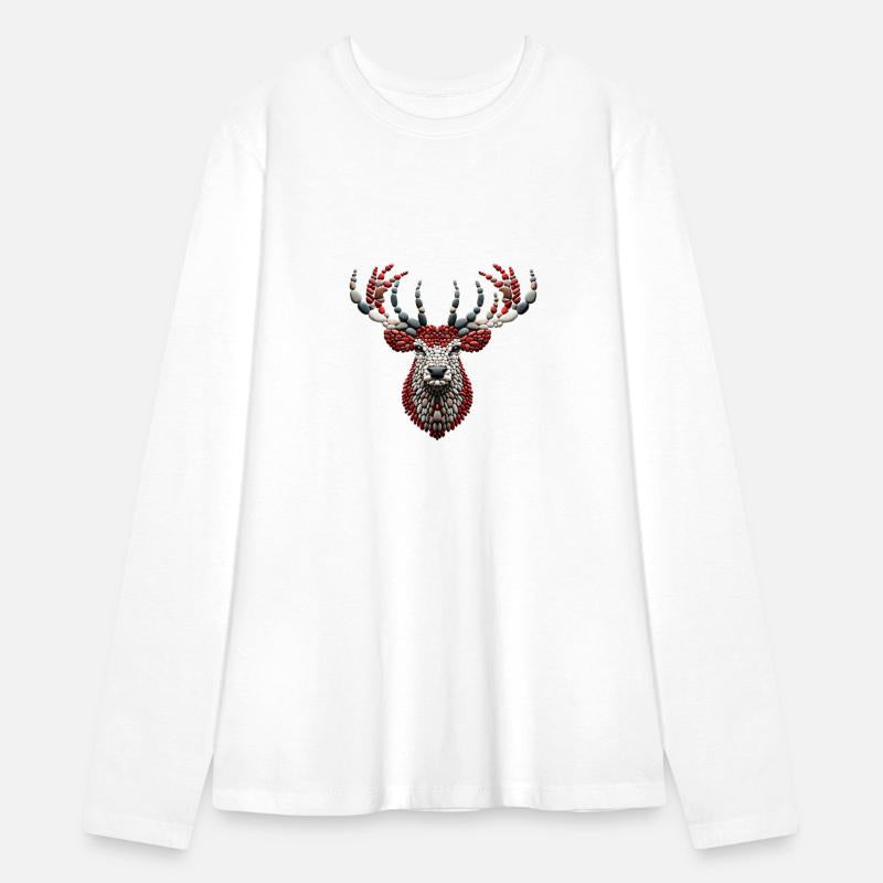 Regal Pebble Art Stag Portrait