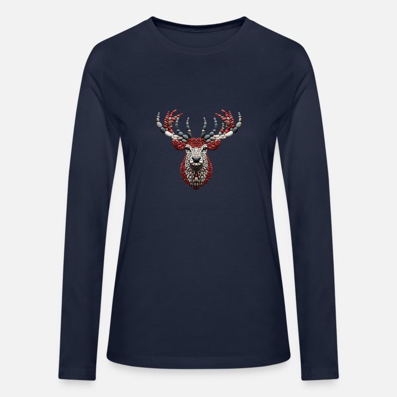 Regal Pebble Art Stag Portrait