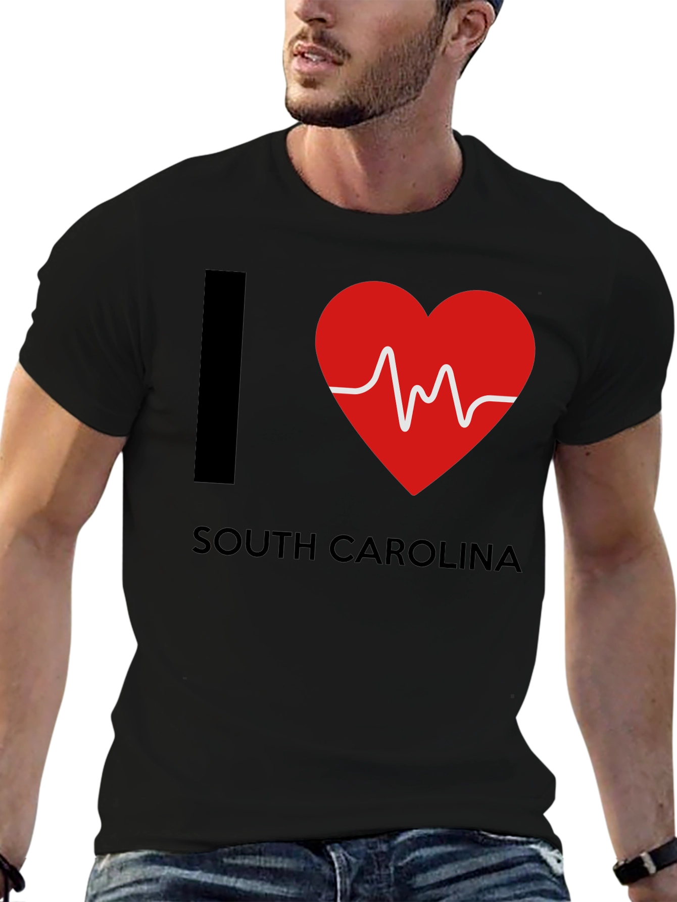 I Heart South Carolina Graphic T-Shirt