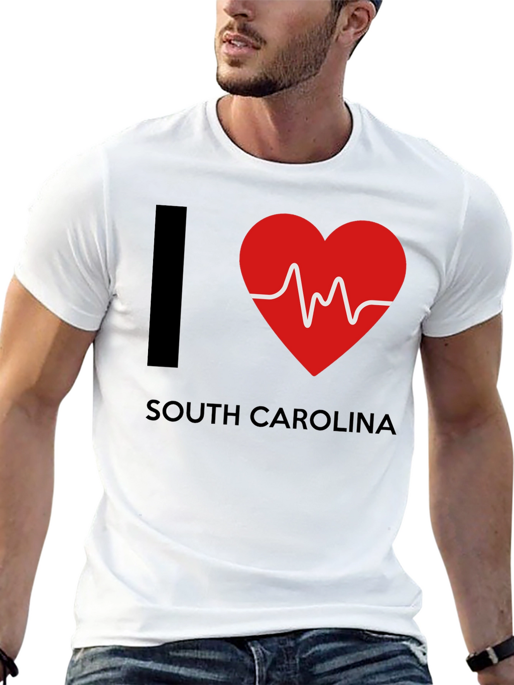 I Heart South Carolina Graphic T-Shirt