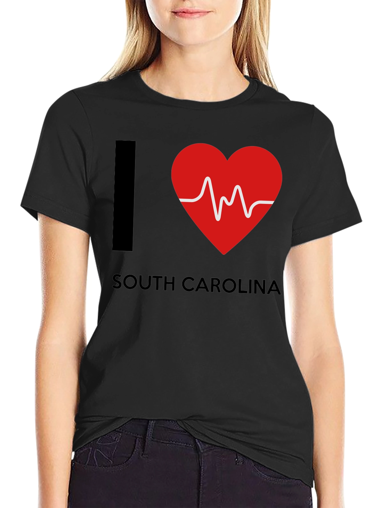I Heart South Carolina Graphic T-Shirt