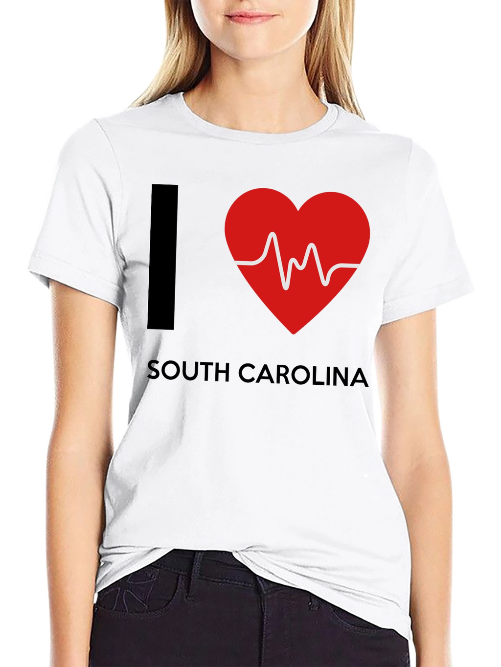 I Heart South Carolina Graphic T-Shirt