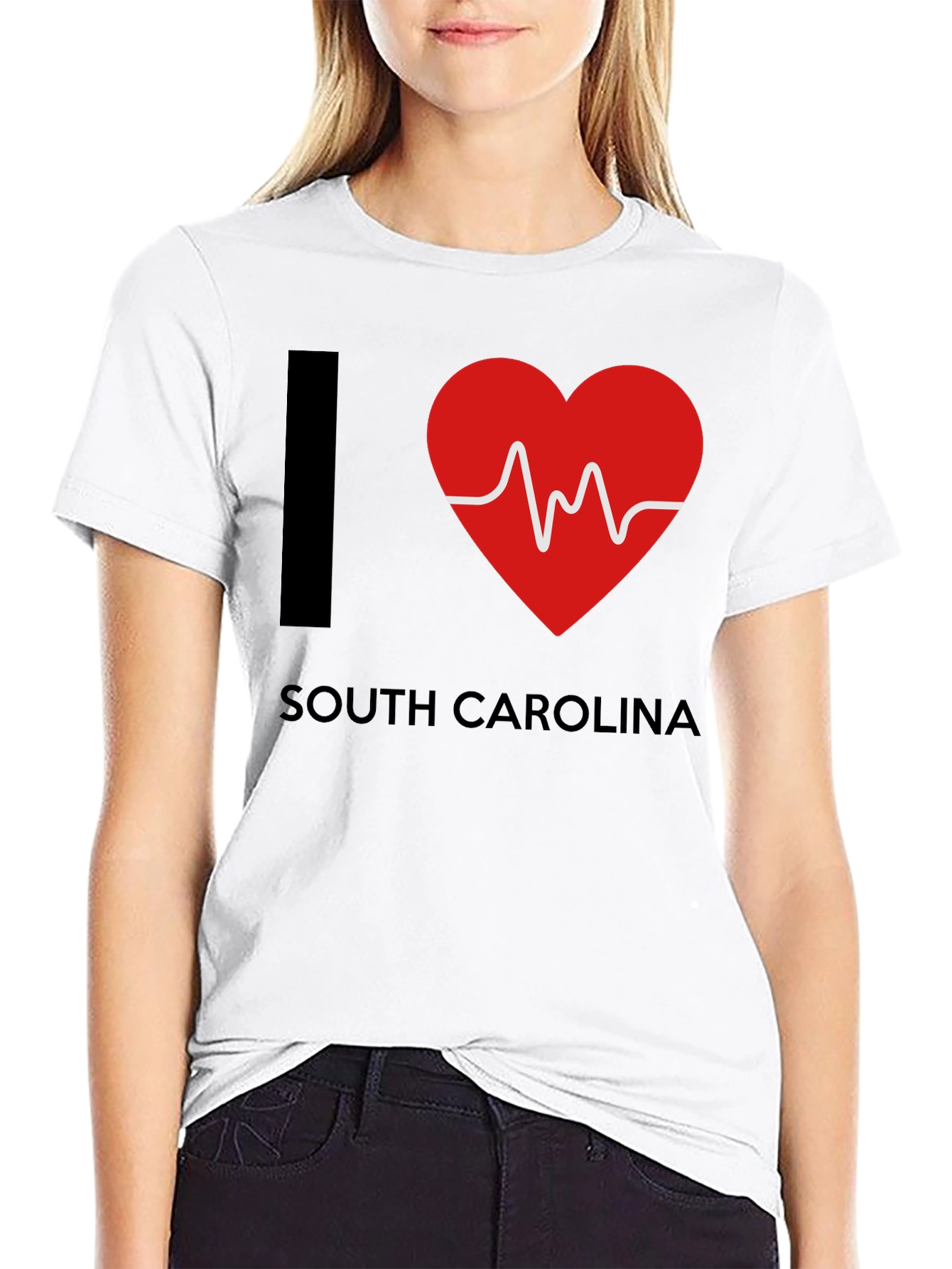 I Heart South Carolina Graphic T-Shirt