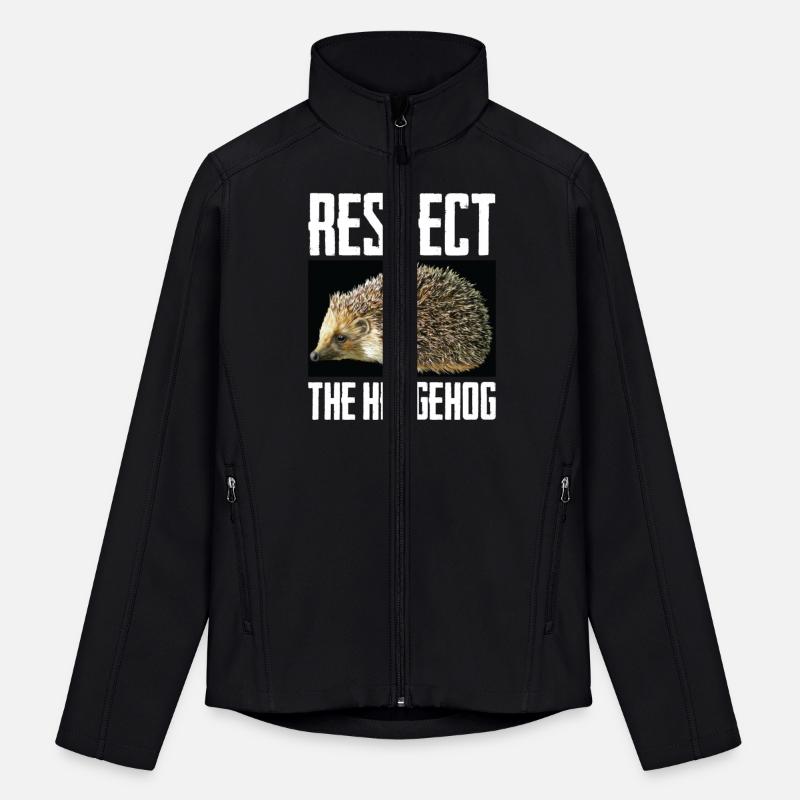 Respect The Hedgehog Cool Spiny Mammal Photo Graph