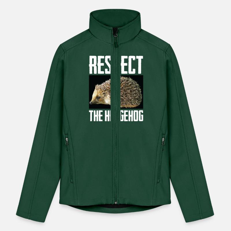 Respect The Hedgehog Cool Spiny Mammal Photo Graph