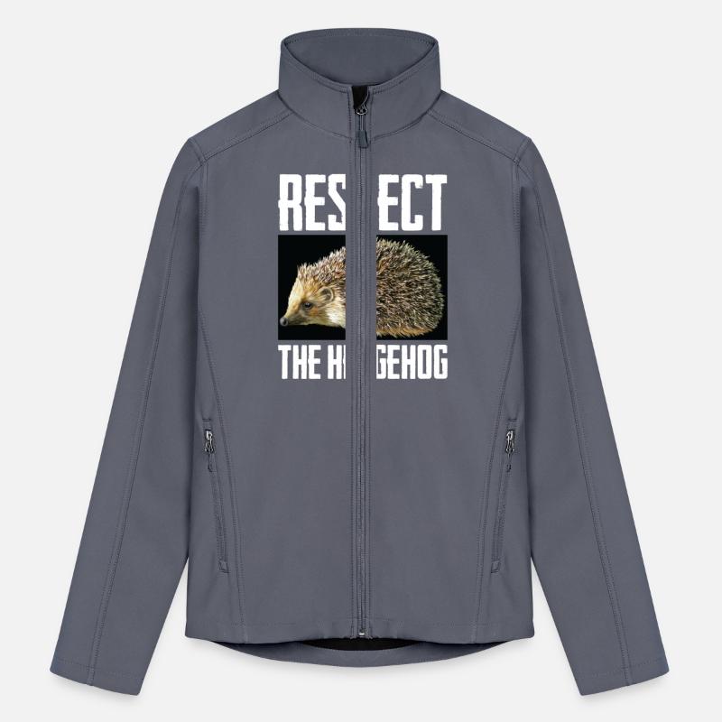 Respect The Hedgehog Cool Spiny Mammal Photo Graph