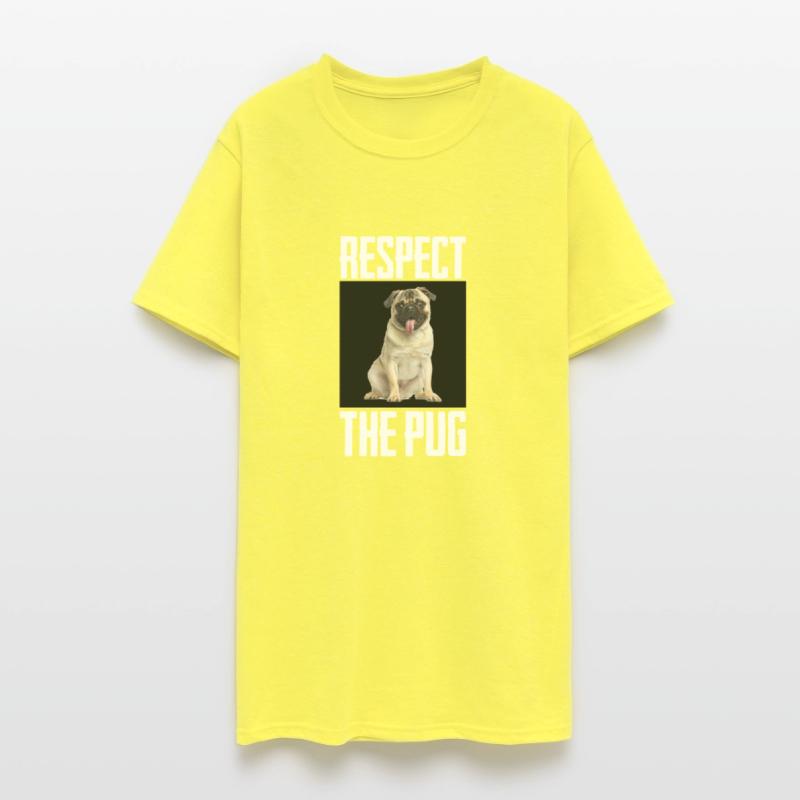 Respect The Pug Dog Photo Cute Canine Pet Lover