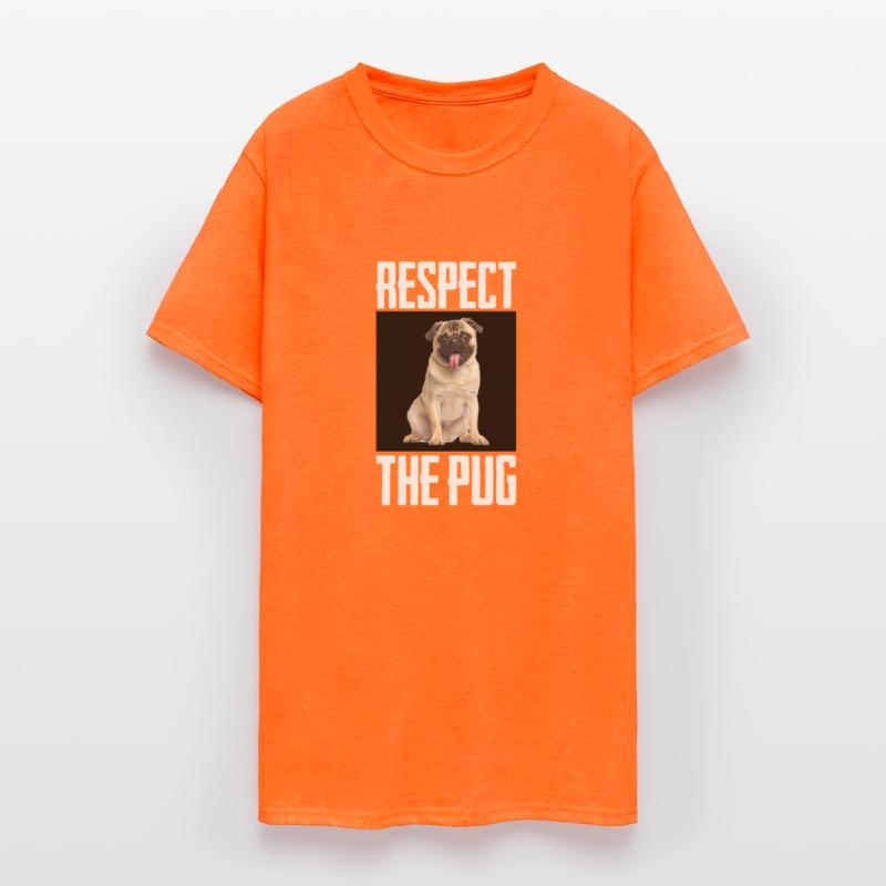 Respect The Pug Dog Photo Cute Canine Pet Lover