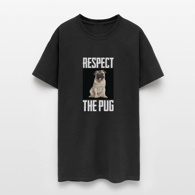 Respect The Pug Dog Photo Cute Canine Pet Lover