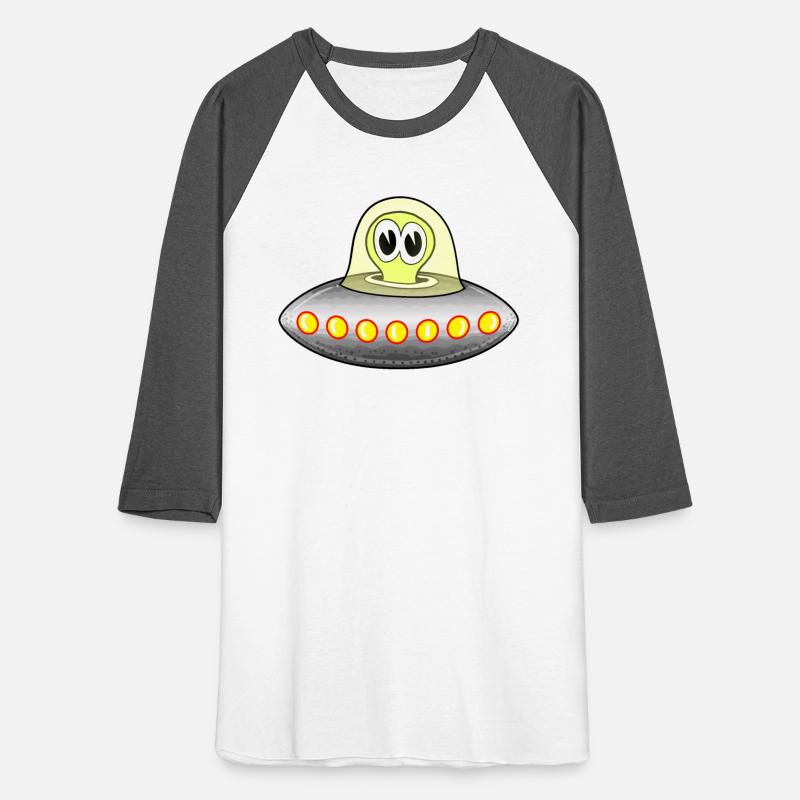 Retro Alien in Space Ship