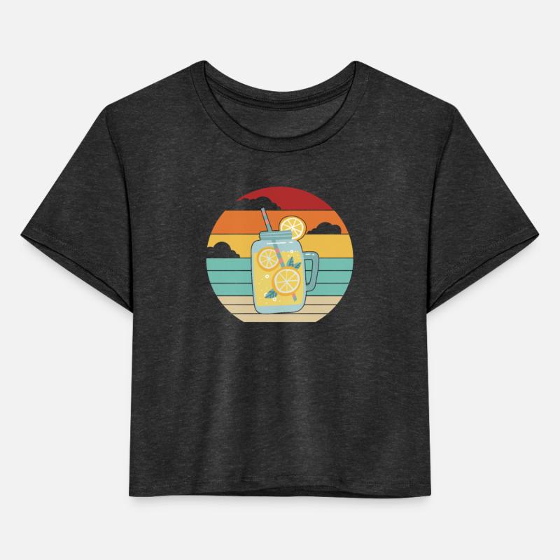 Retro Cardboard Lemon Juice Business Lemonade