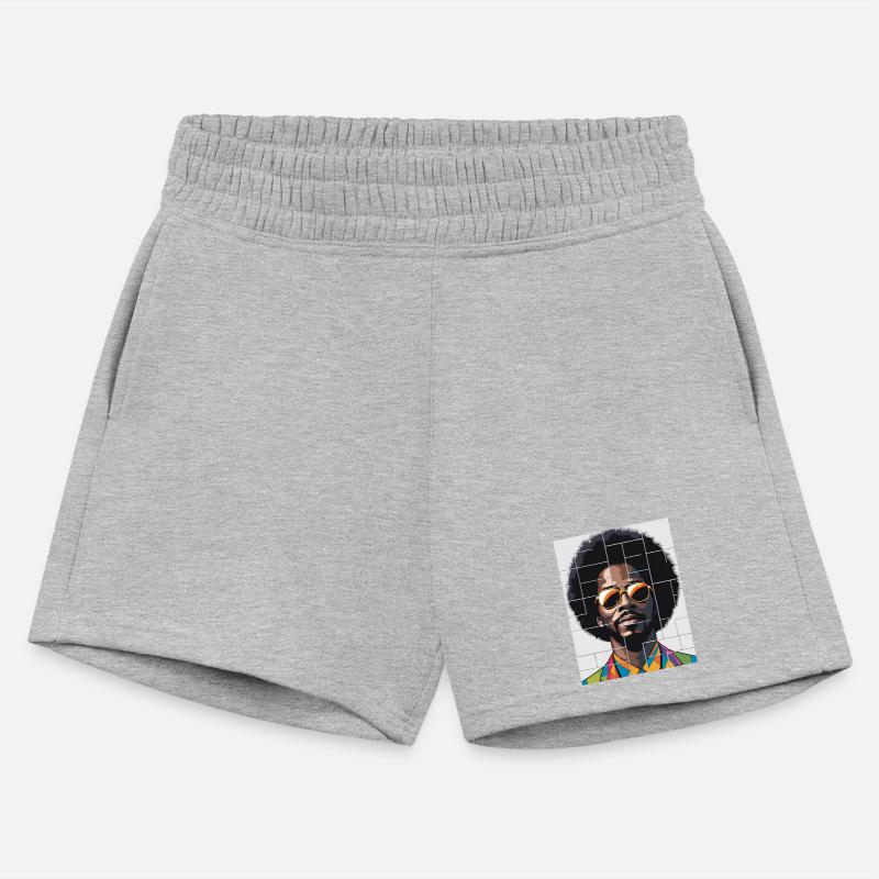 Retro Cool Afro Portrait Illustration