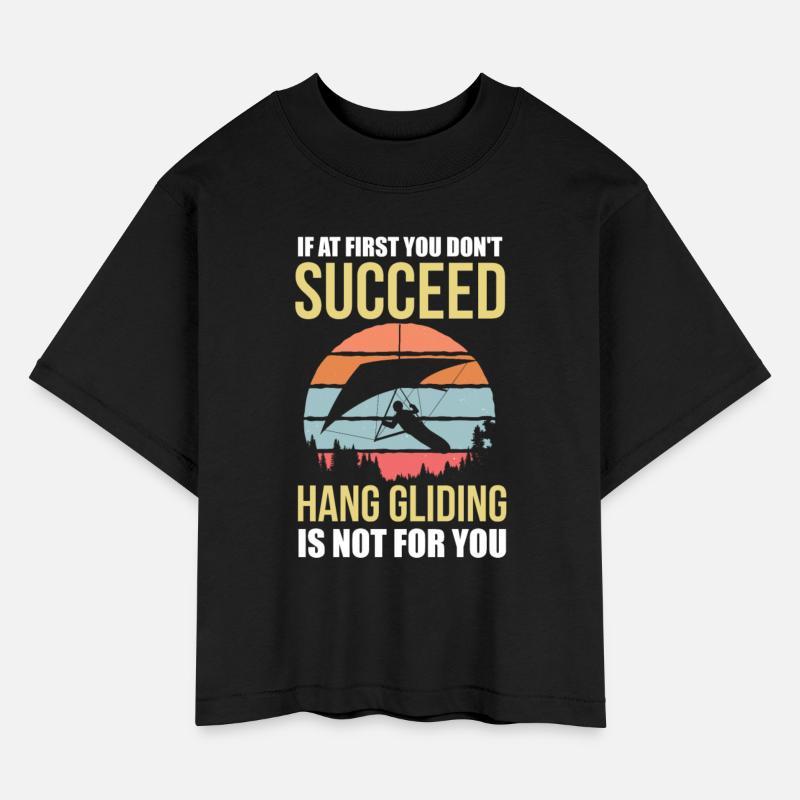 Retro Hang Gliding Funny Hang Glider