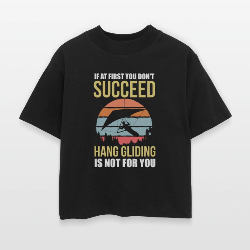 Retro Hang Gliding Funny Hang Glider