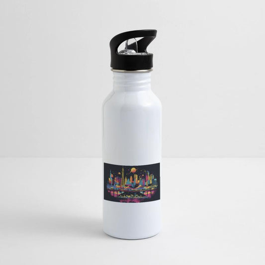 Retro Illustration Las Vegas A Vintage Cityscape