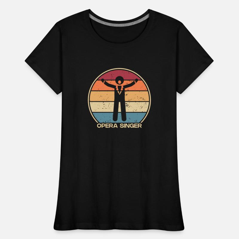 Retro Opera Singer Opera House Vocalist Lover