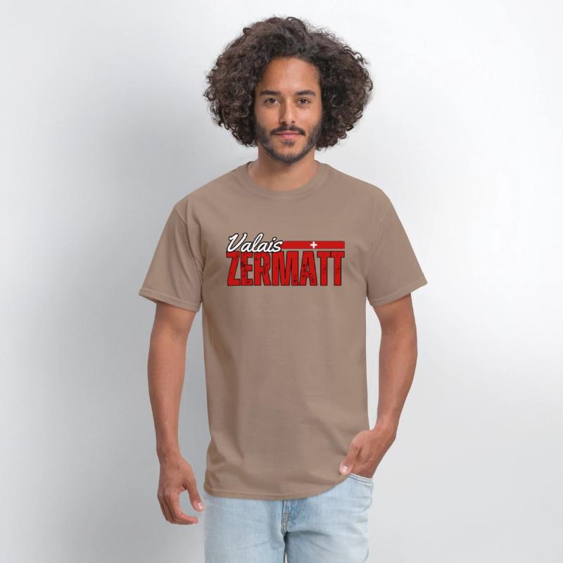 Retro Zermatt swiss skiing holiday in canton of