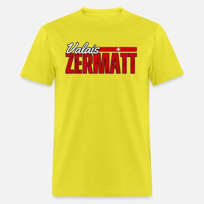 Retro Zermatt swiss skiing holiday in canton of