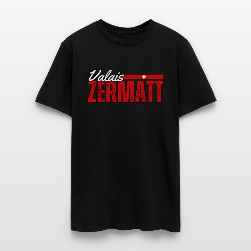 Retro Zermatt swiss skiing holiday in canton of