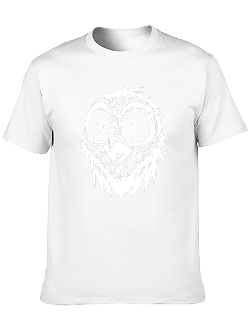 Owl Face Graphic T-Shirt - Cool & Quirky